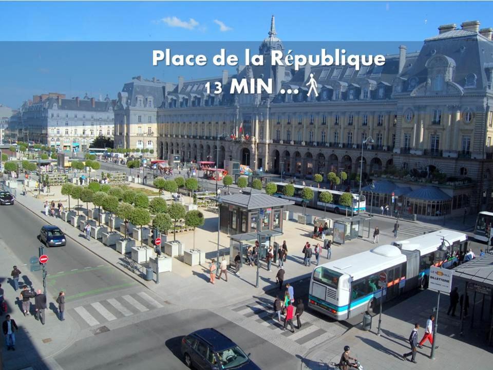 Ty Nid Studio Rennes Hypercentre Hoche-St-Anne Екстер'єр фото